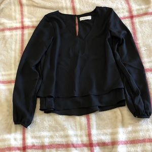 Abercrombie and Fitch Black Blouse